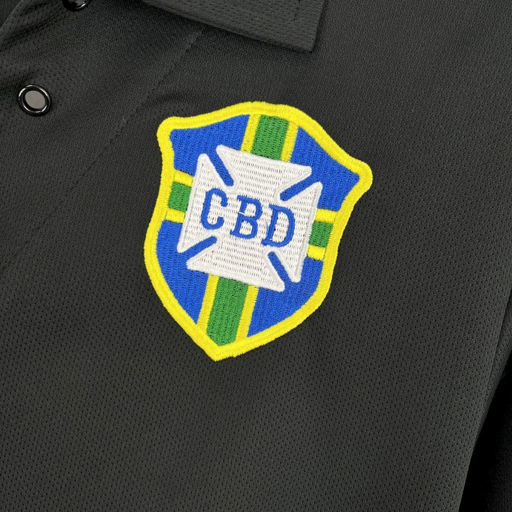 Camisa de Goleiro Seleção Brasileira 2004 Manga Longa Retrô