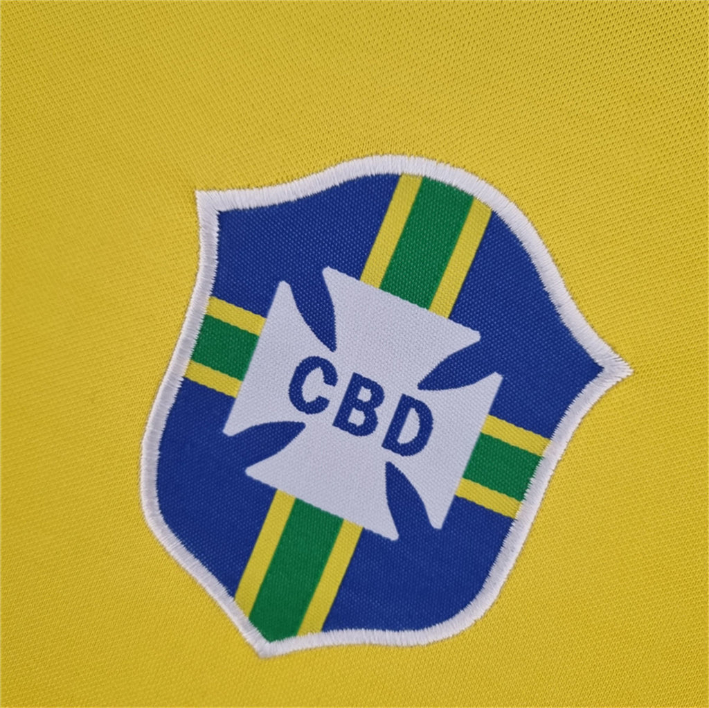 Camisa Brasil 1970 Torcedor Retrô Home