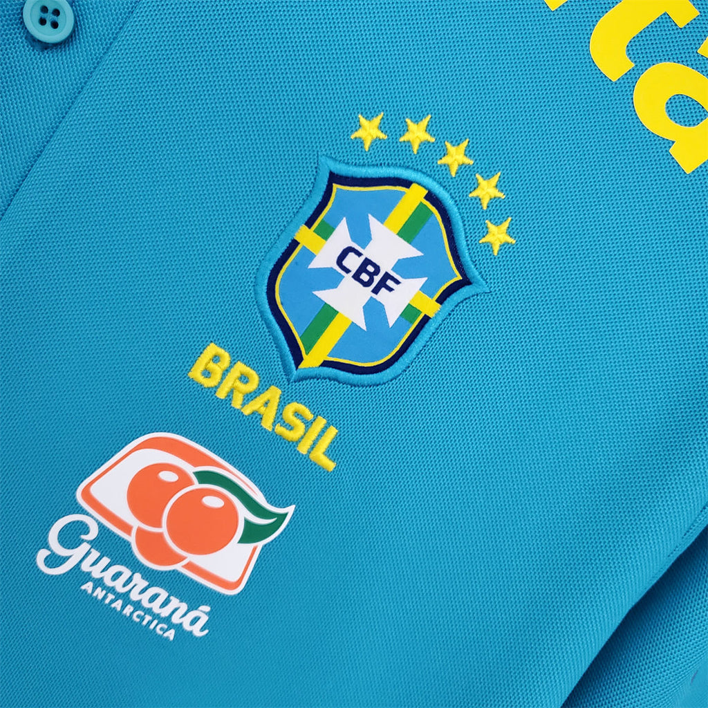 Camisa Brasil Treino 21/22 Torcedor Azul