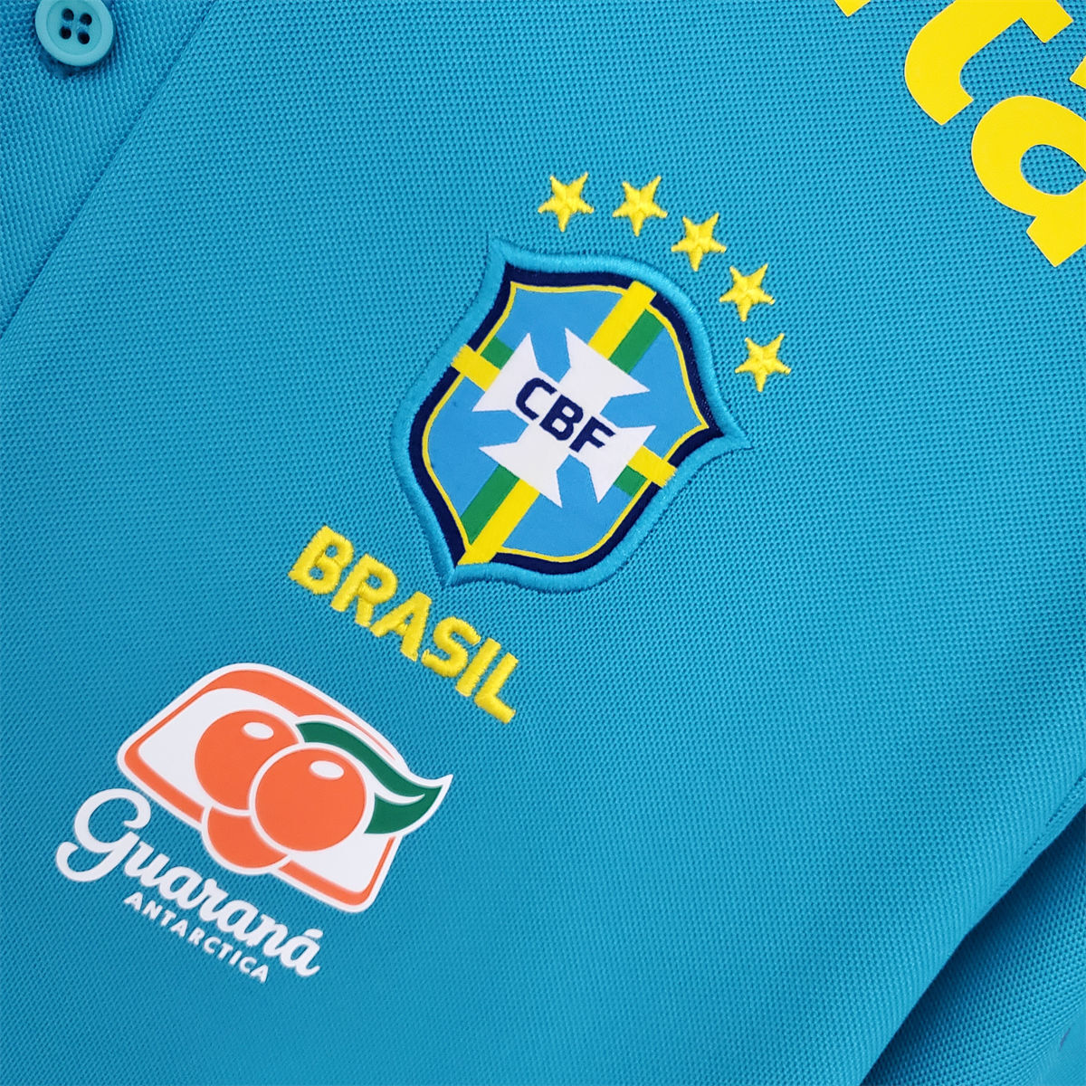 Camisa Brasil Treino 21/22 Torcedor Azul
