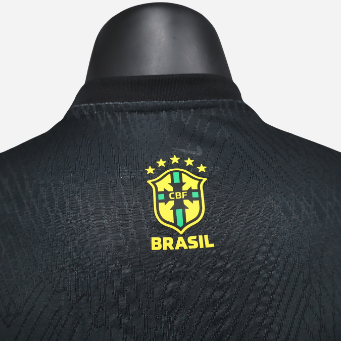 Camisa Brasil Especial Cristo Redentor em azul - Versão Jogador
