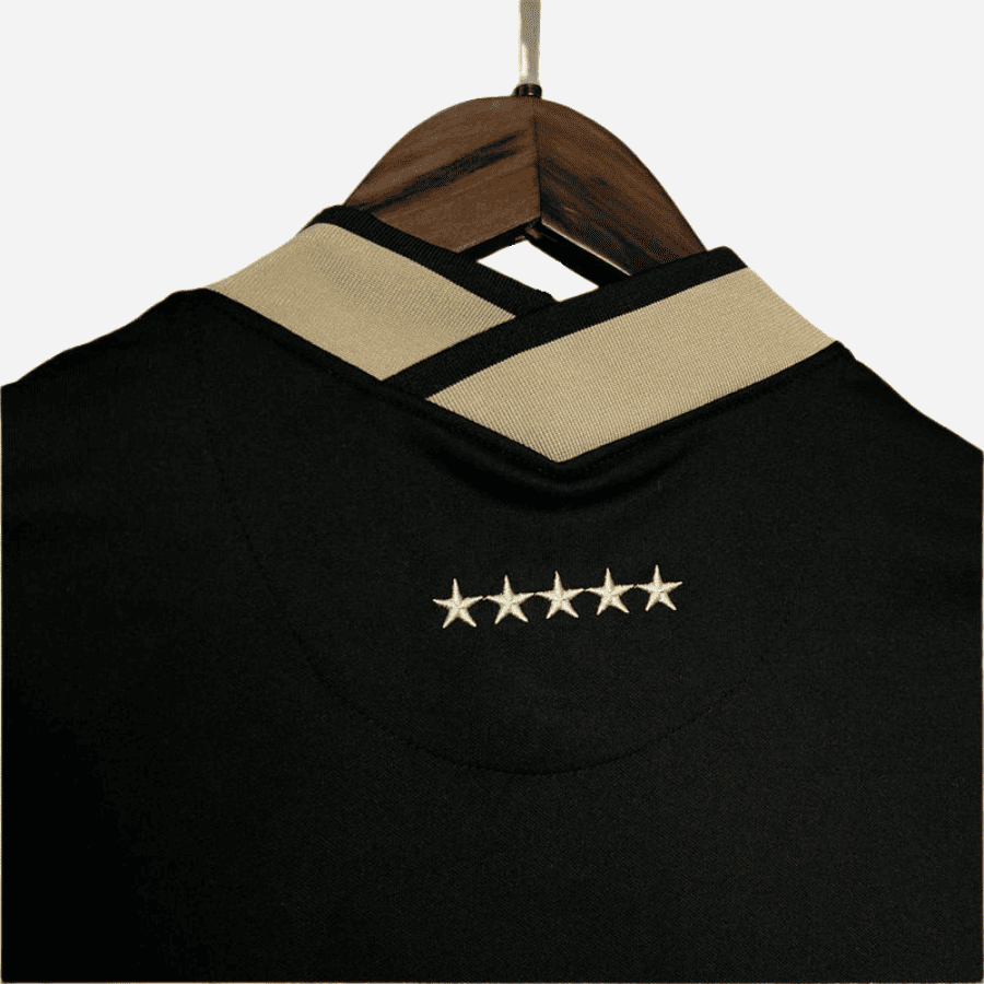 Camisa Brasil Especial Preta e Dourada