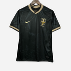 Camisa Brasil Especial Preta e Dourada