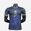 Camisa Brasil Azul com Dourado Edição Limitada - Versão Jogador