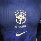 Camisa Brasil Azul com Dourado Edição Limitada - Versão Jogador