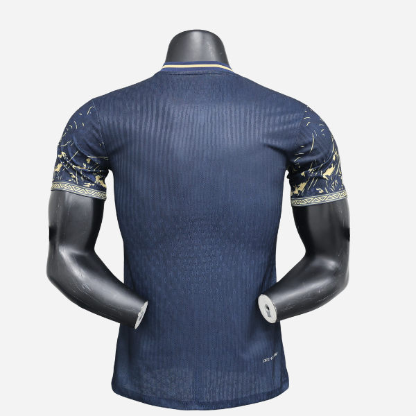 Camisa Brasil Azul com Dourado Edição Limitada - Versão Jogador