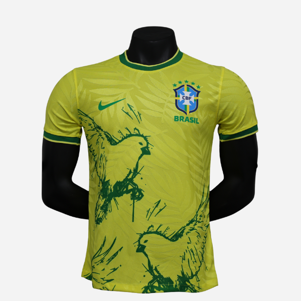 Camisa Brasil Conceito Pássaro Brasileiro Edição Limitada - Versão Jogador