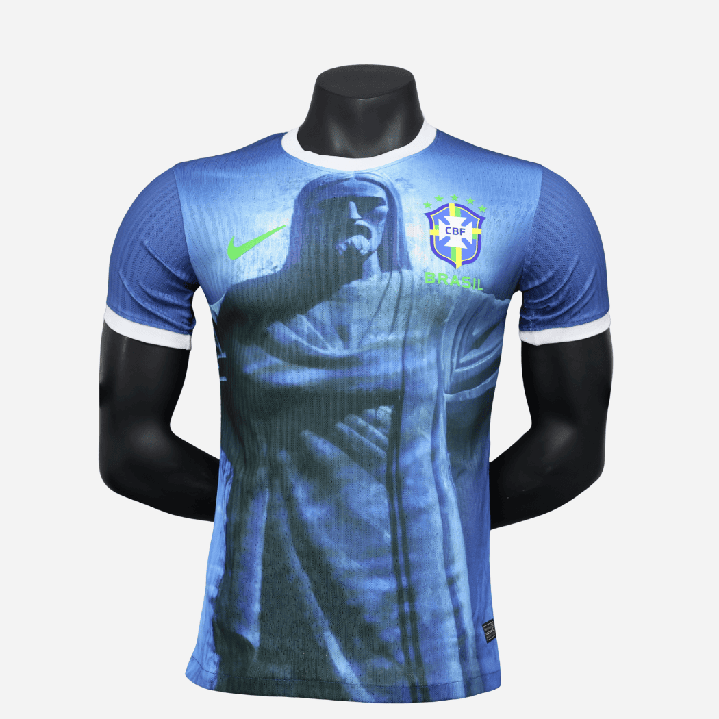 Camisa Seleção Brasileira Cristo Redentor Edição Limitada - Versão Jogador