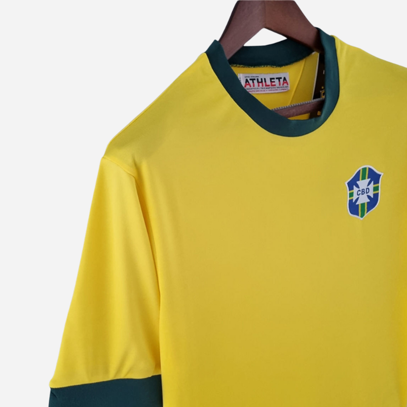 Camisa Brasil 1970 Torcedor Retrô Home