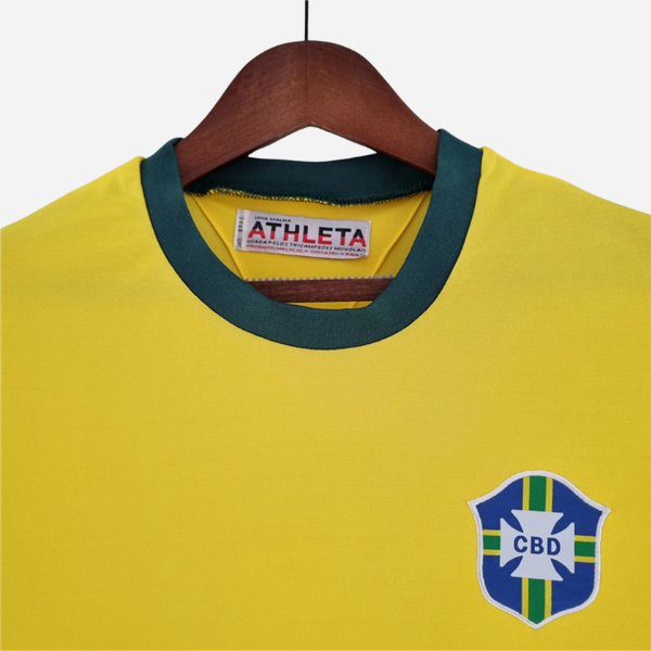 Camisa Brasil 1970 Torcedor Retrô Home