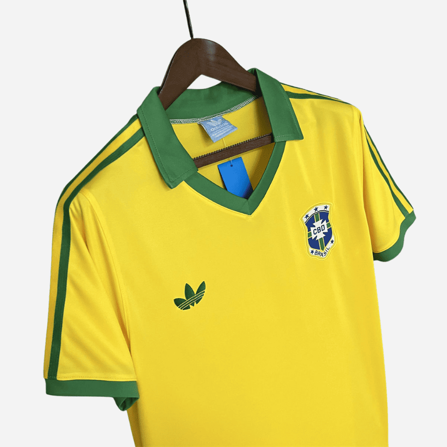 Camisa Brasil 1979 Torcedor Retrô Home