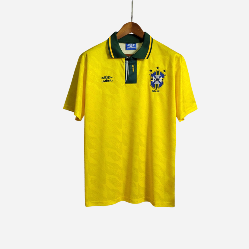 Camisa Brasil 91/93 Torcedor Retrô