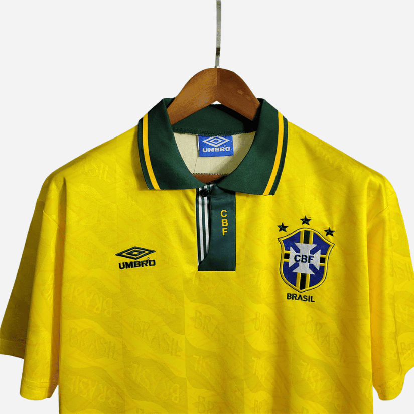 Camisa Brasil 91/93 Torcedor Retrô