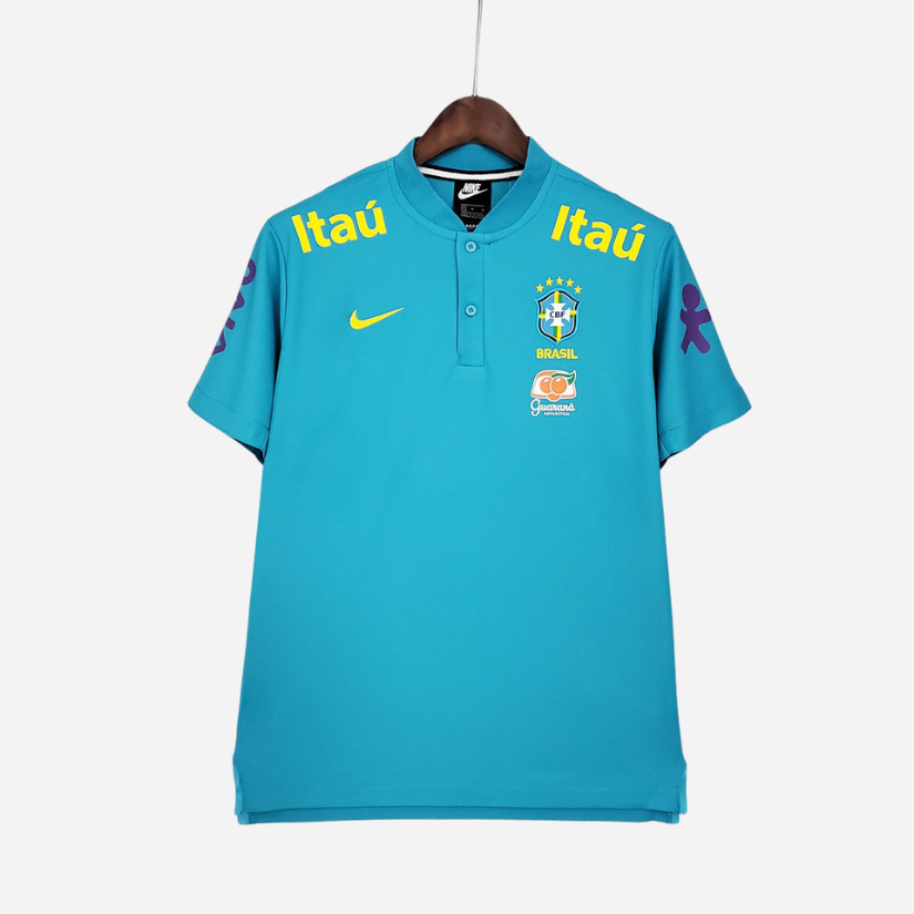 Camisa Brasil Treino 21/22 Torcedor Azul