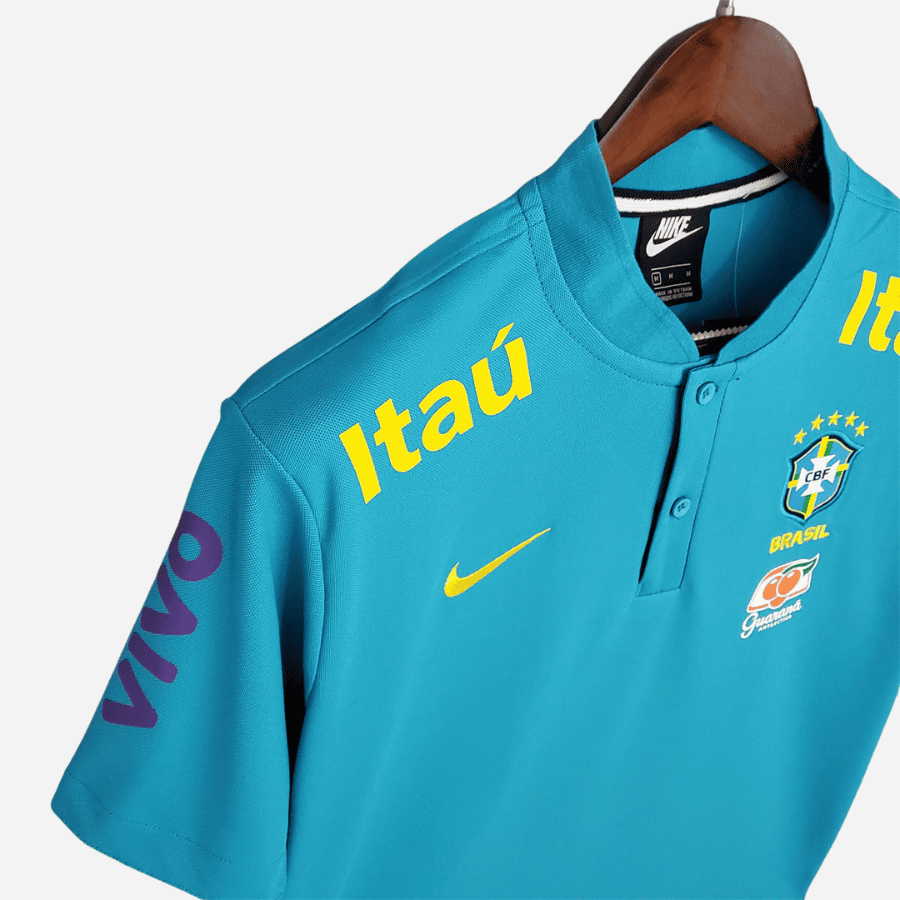 Camisa Brasil Treino 21/22 Torcedor Azul
