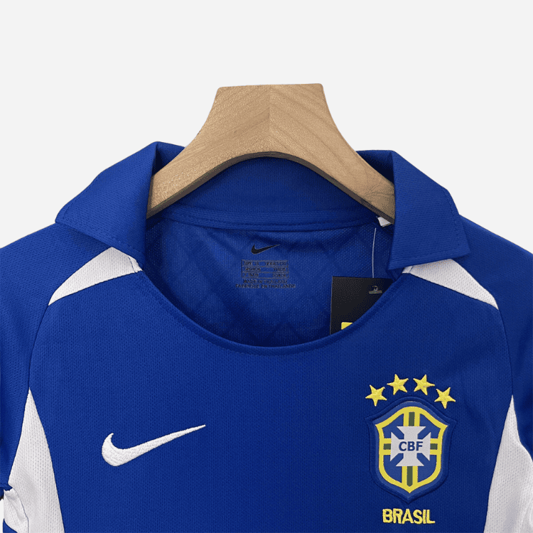 Kit Infantil Brasil 2002 Torcedor Away