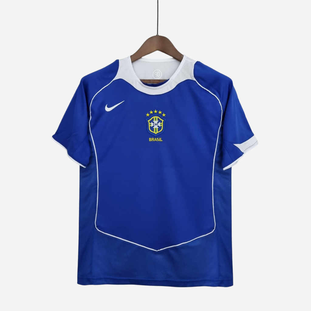 Camisa Brasil 2004 Torcedor Retrô Away