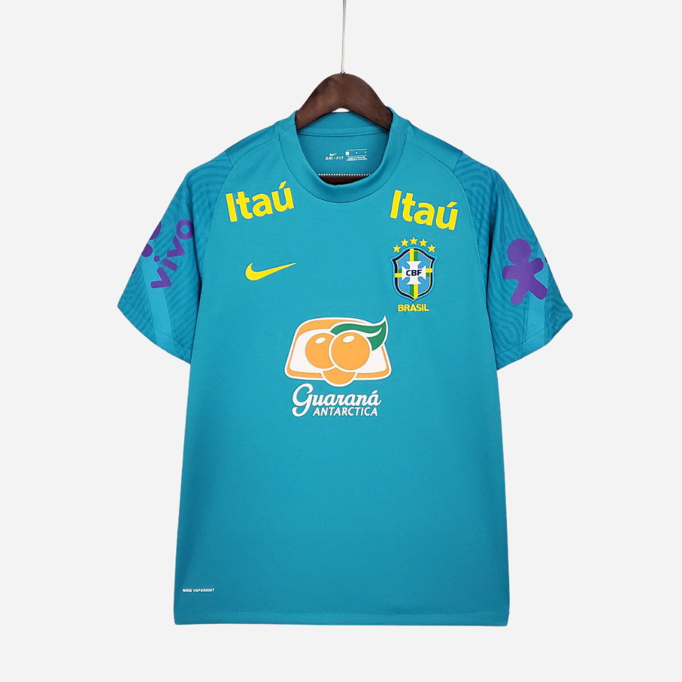 Camisa Brasil Treino 21/22 Torcedor Azul
