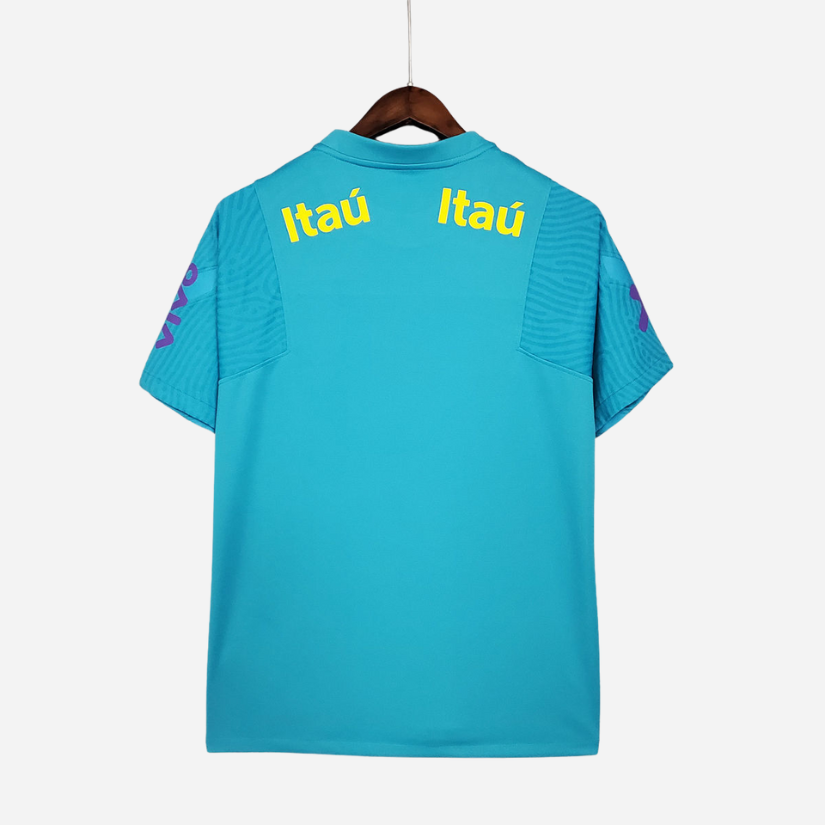 Camisa Brasil Treino 21/22 Torcedor Azul