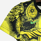 Kit Infantil Brasil Especial Cristo Redentor em Amarelo Torcedor