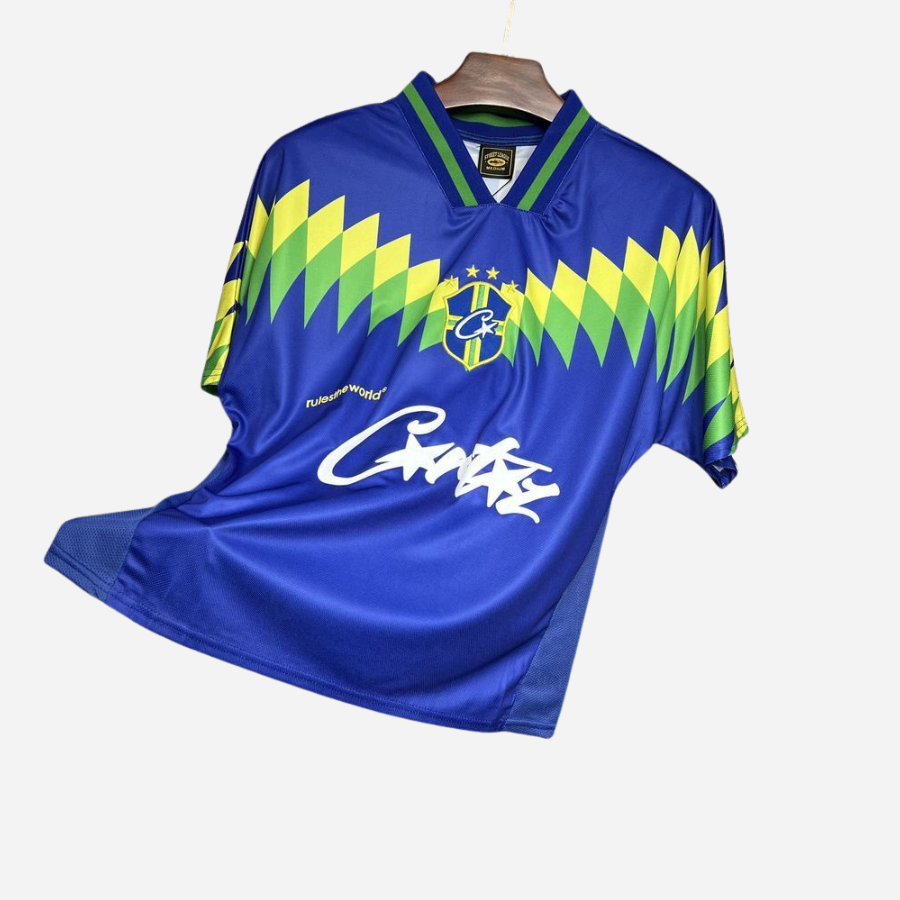 Camisa Brasil 1995/96 Torcedor Corteiz Retrô Away