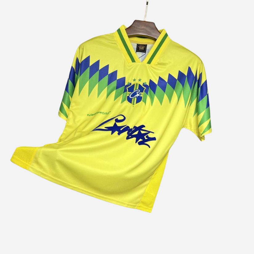 Camisa Brasil 1995/96 Torcedor Corteiz Retrô Home