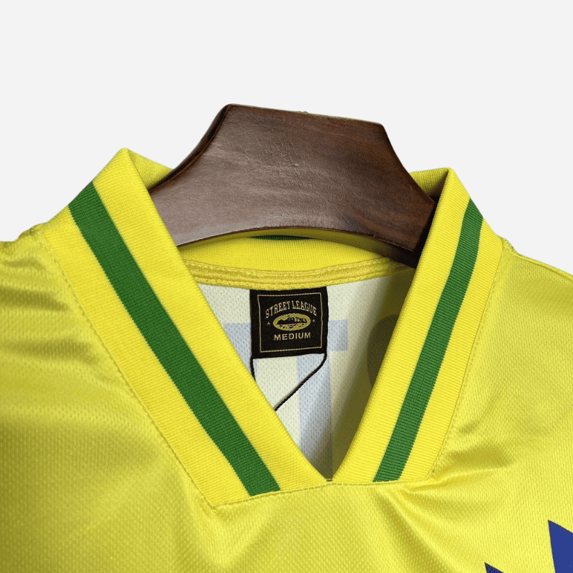 Camisa Brasil 1995/96 Torcedor Corteiz Retrô Home
