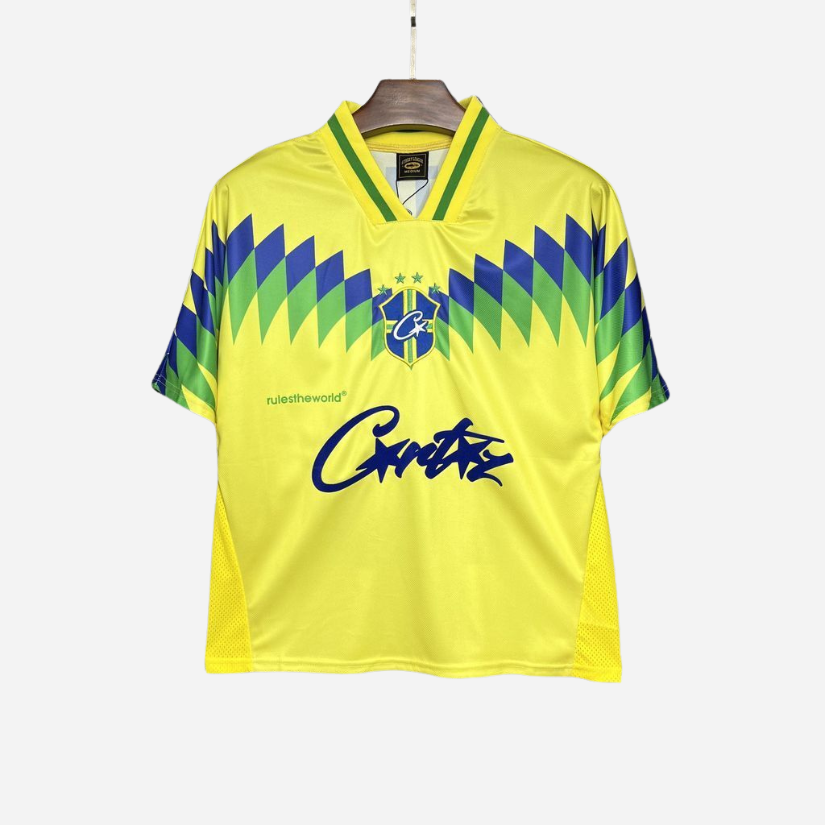 Camisa Brasil 1995/96 Torcedor Corteiz Retrô Home