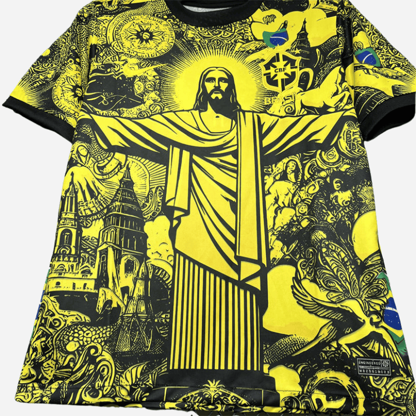 Camisa Brasil Especial Cristo Redentor Torcedor