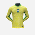 Camisa Brasil 24/25 Manga Longa - Versão Jogador Home