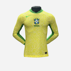 Camisa Brasil 24/25 Manga Longa - Versão Jogador Home