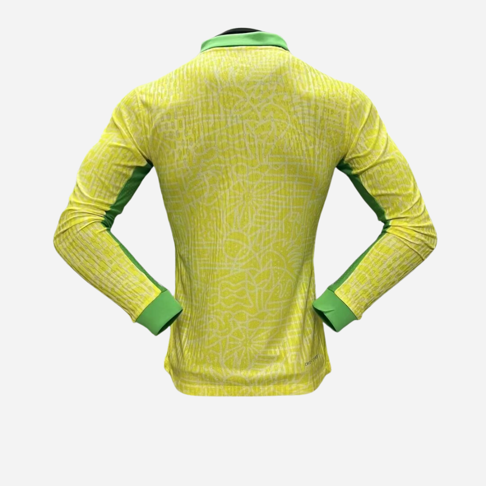 Camisa Brasil 24/25 Manga Longa - Versão Jogador Home