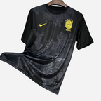 Camisa Brasil Especial Cristo Redentor Torcedor Preto & Ouro