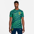 Camisa Seleção Brasileira Pré-Jogo 2022 Torcedor Verde e Azul