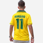 Camisa Umbro Seleção Brasileira 1994 Torcedor Romário 11 Retrô