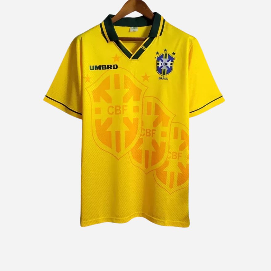 Camisa Umbro Seleção Brasileira 1994 Torcedor Romário 11 Retrô