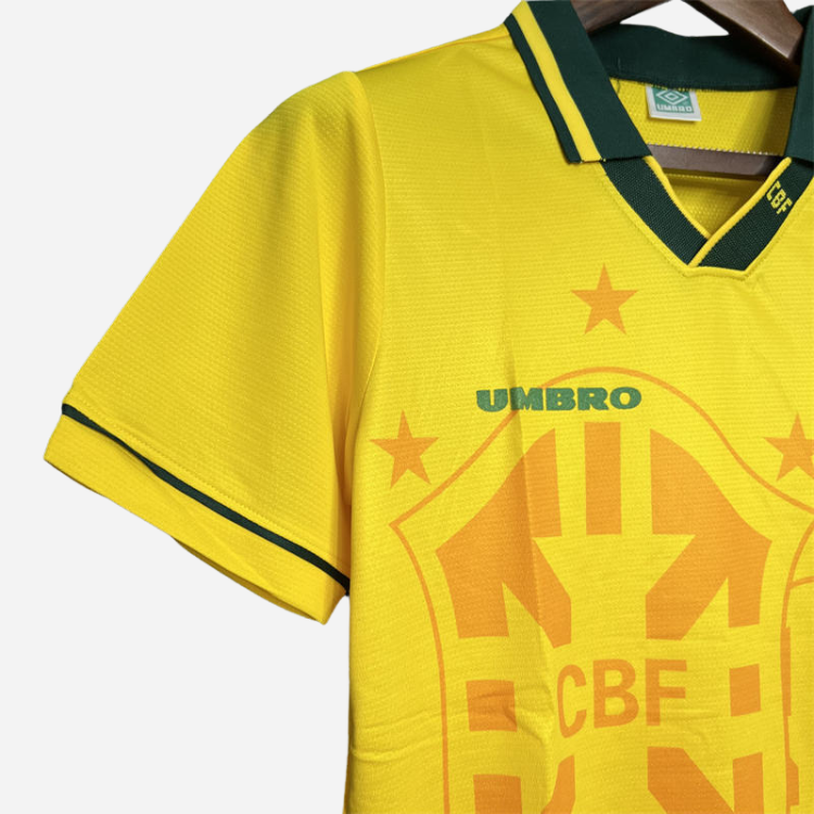 Camisa Umbro Seleção Brasileira 1994 Torcedor Romário 11 Retrô