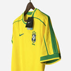 Camisa Brasil 1998 Ronaldo 9 Retrô