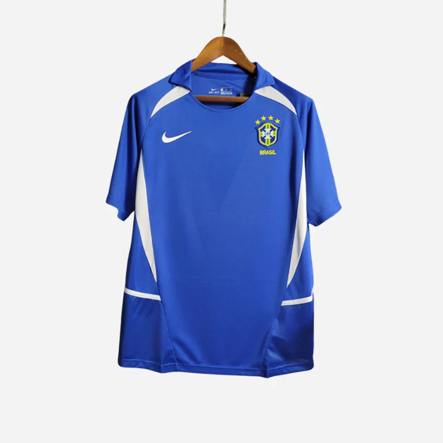 Camisa Brasil 2002 Retrô Away