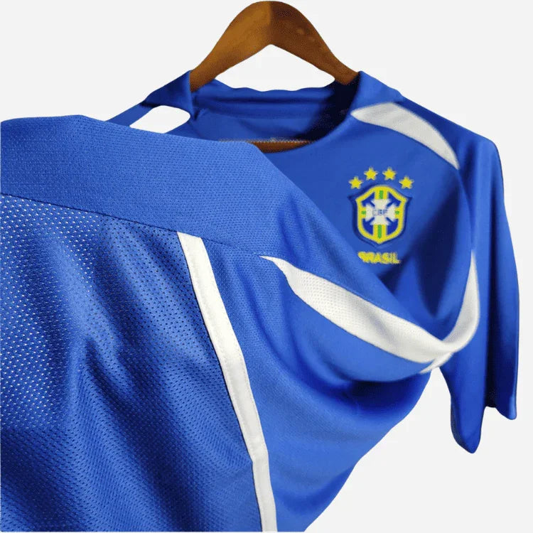 Camisa Brasil 2002 Retrô Away