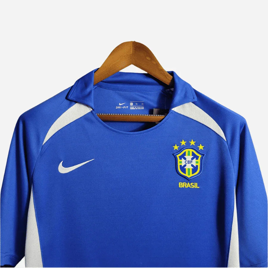 Camisa Brasil 2002 Retrô Away