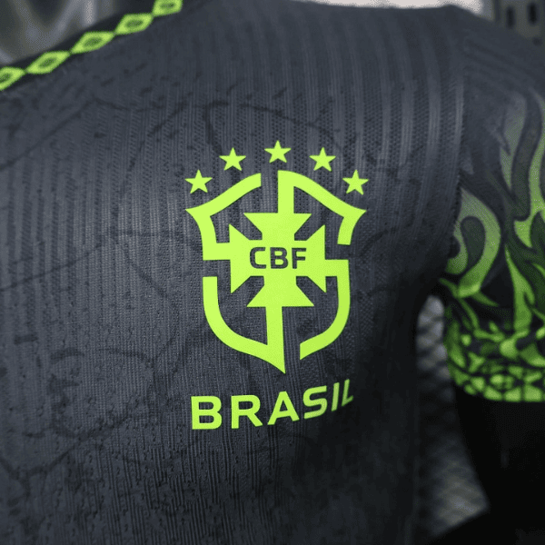 Camisa Brasil Especial Chama Verde - Versão Jogador