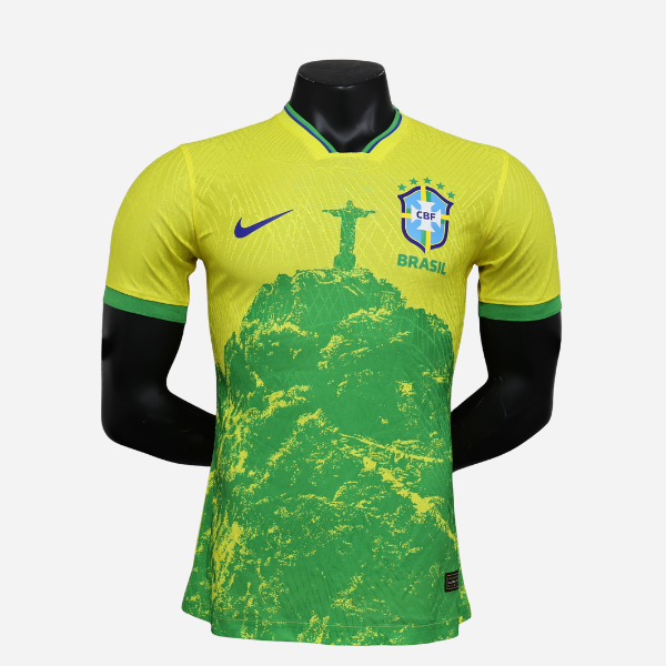 Camisa Brasil Cristo Redentor Edição Limitada - Versão Jogador