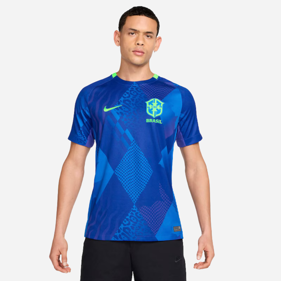 Camisa Brasil 2025/26  - Versão Jogador Azul Away