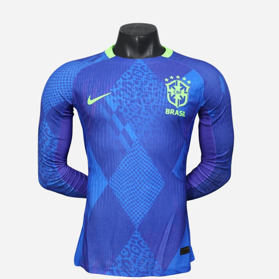 Camisa Brasil 25/26 Manga Longa - Versão Jogador Away