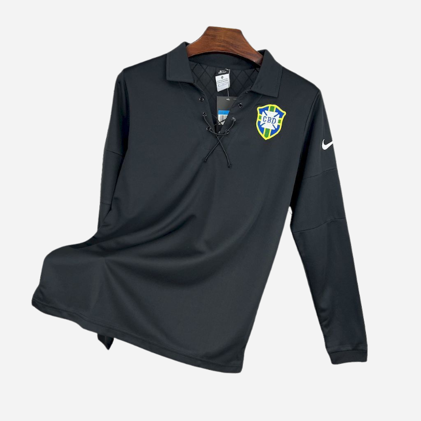 Camisa de Goleiro Seleção Brasileira 2004 Manga Longa Retrô