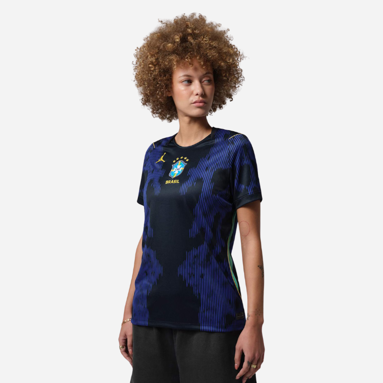 Camisa Brasil Jordan II 2026/27 - Versão Torcedora Feminina