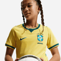 Camisa Brasil I 2026/27 Torcedor Infantil
