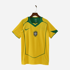 Camisa Brasil 2004 Ronaldinho 10 Retrô home