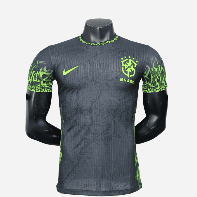 Camisa Brasil Especial Chama Verde - Versão Jogador